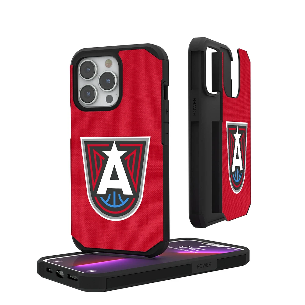 Atlanta Dream Solid Design iPhone Rugged Case