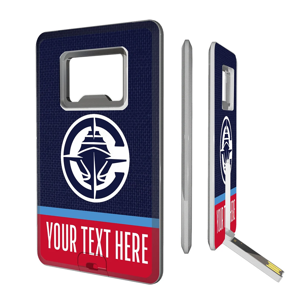 LA Clippers Personalized Credit Card USB Drive & Bottle Opener