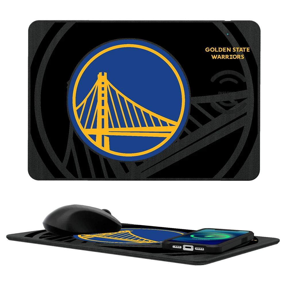 Golden State Warriors Wireless Charger & Mouse Pad