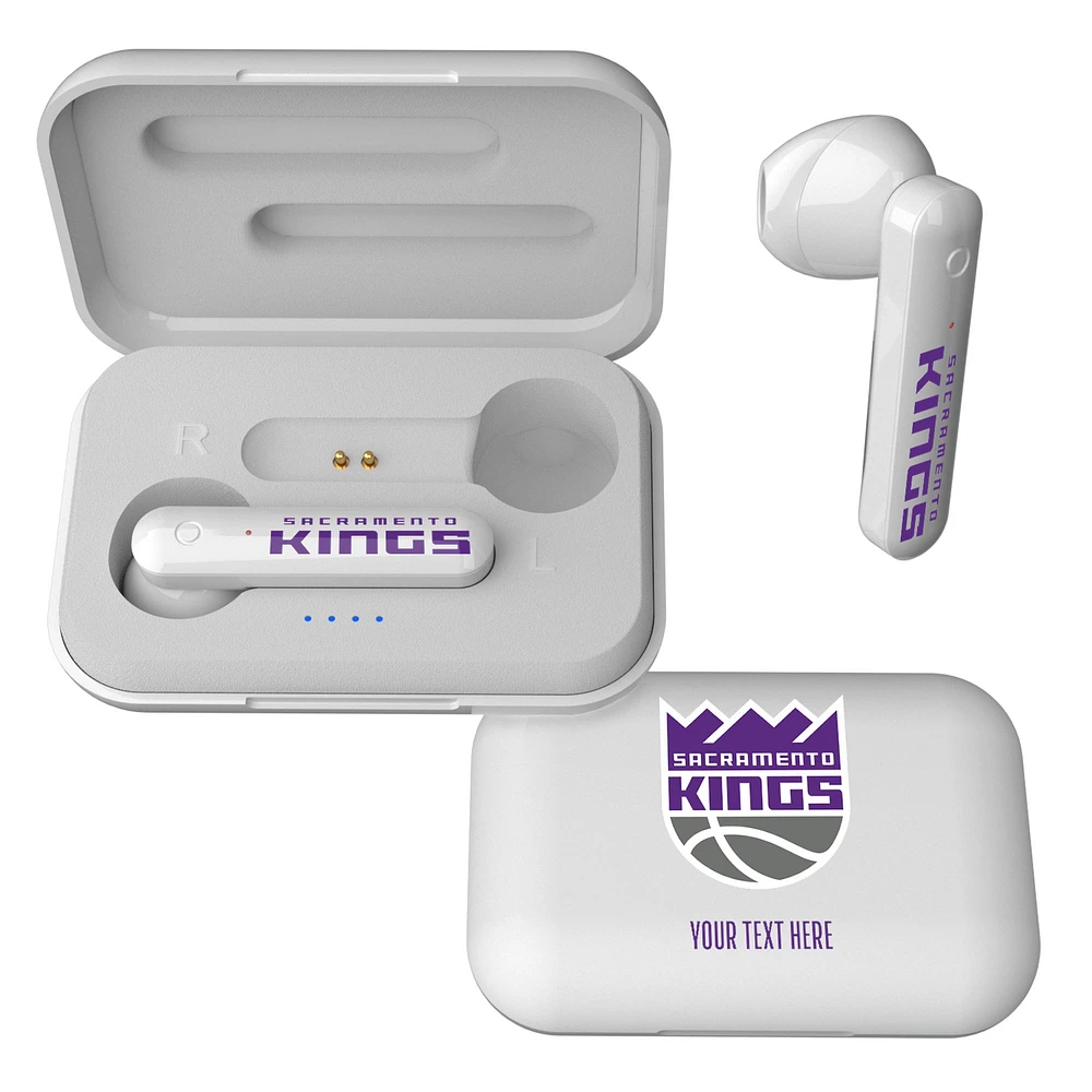 Sacramento Kings Personalized Insignia Design Wireless Earbuds