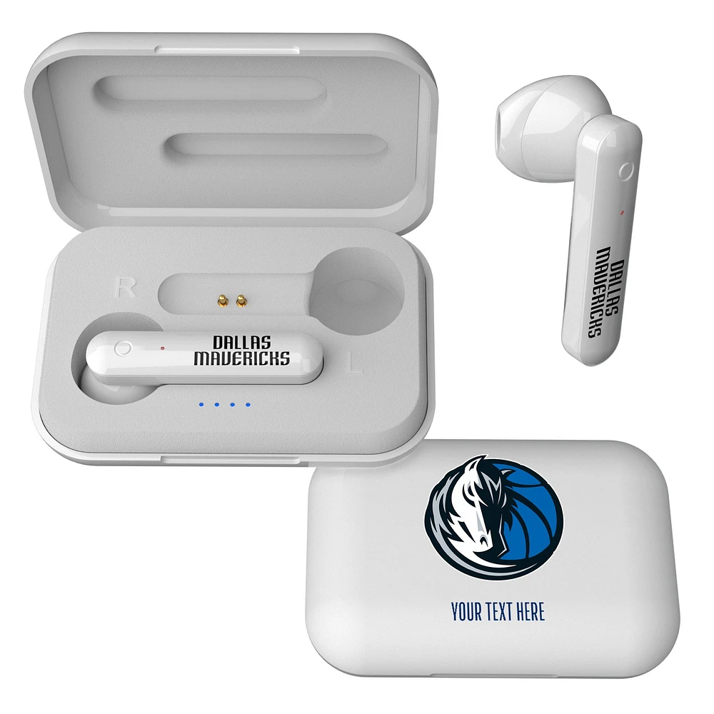 Dallas Mavericks Personalized Insignia Design Wireless Earbuds