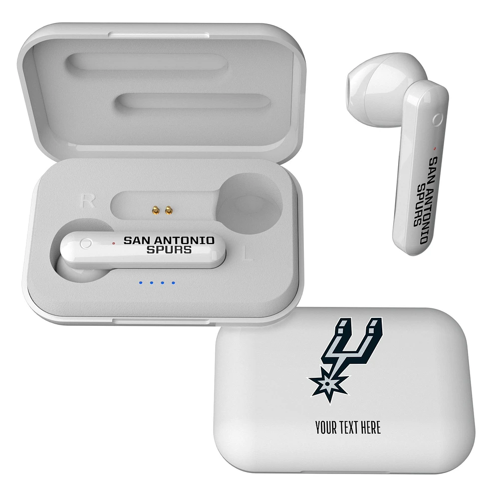 San Antonio Spurs Personalized Insignia Design Wireless Earbuds