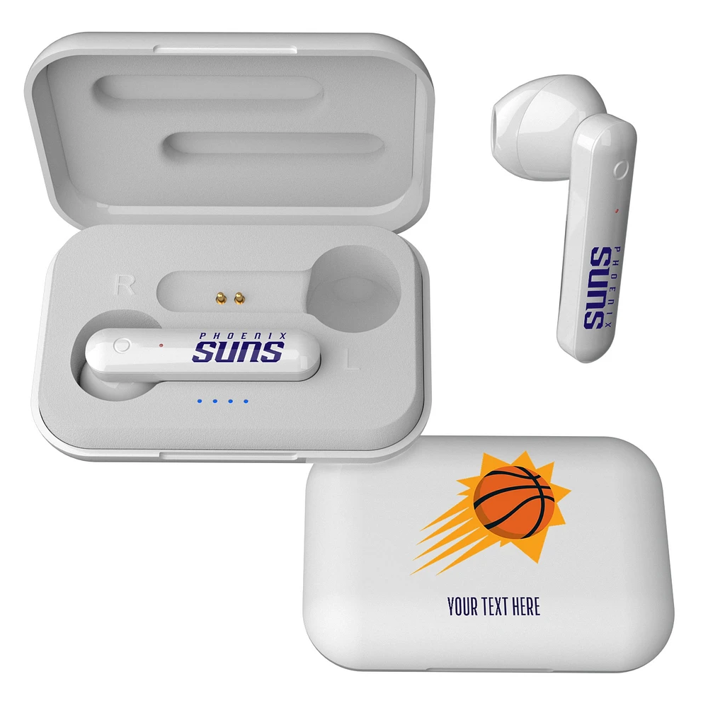 Phoenix Suns Personalized Insignia Design Wireless Earbuds