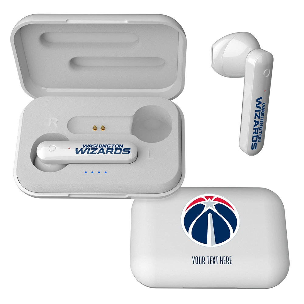 Washington Wizards Personalized Insignia Design Wireless Earbuds