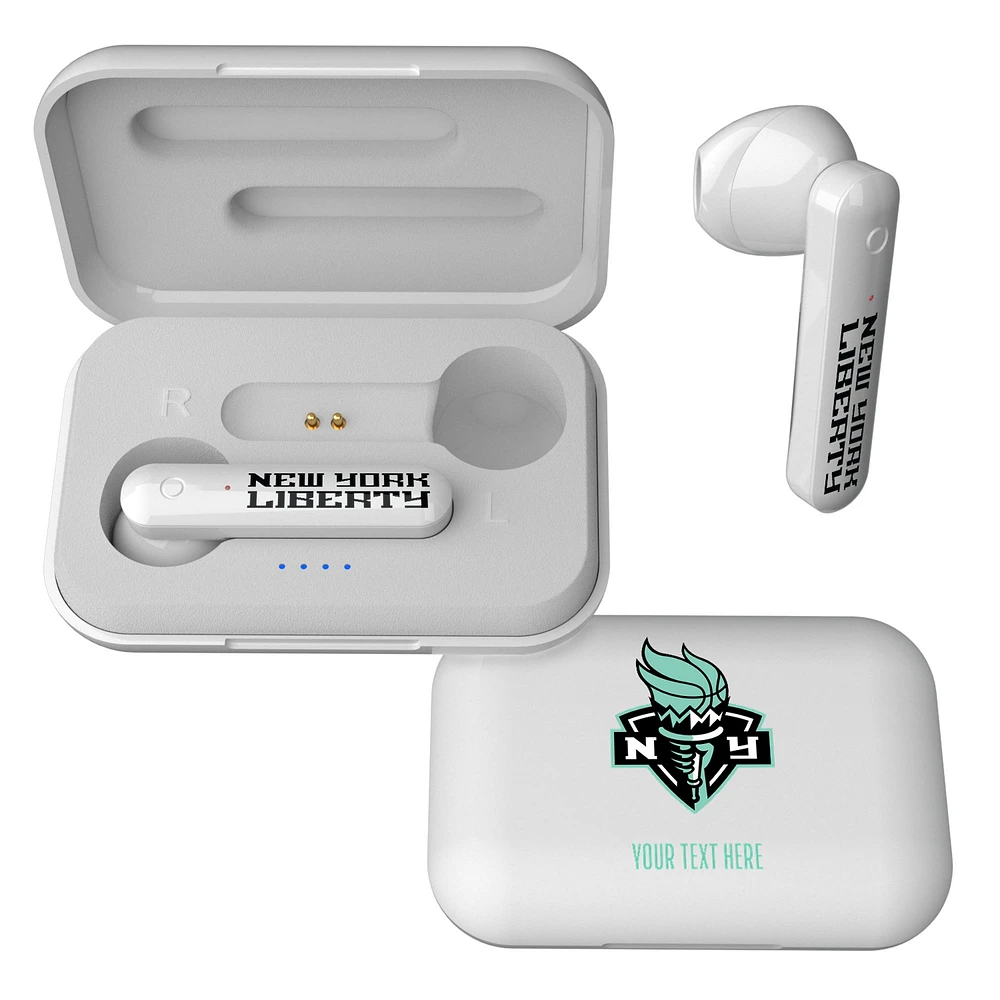 Keyscaper New York Liberty Personalized True Wireless Earbuds