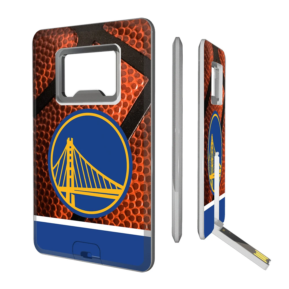 Golden State Warriors Basketball Credit Card USB Drive & Bottle Opener