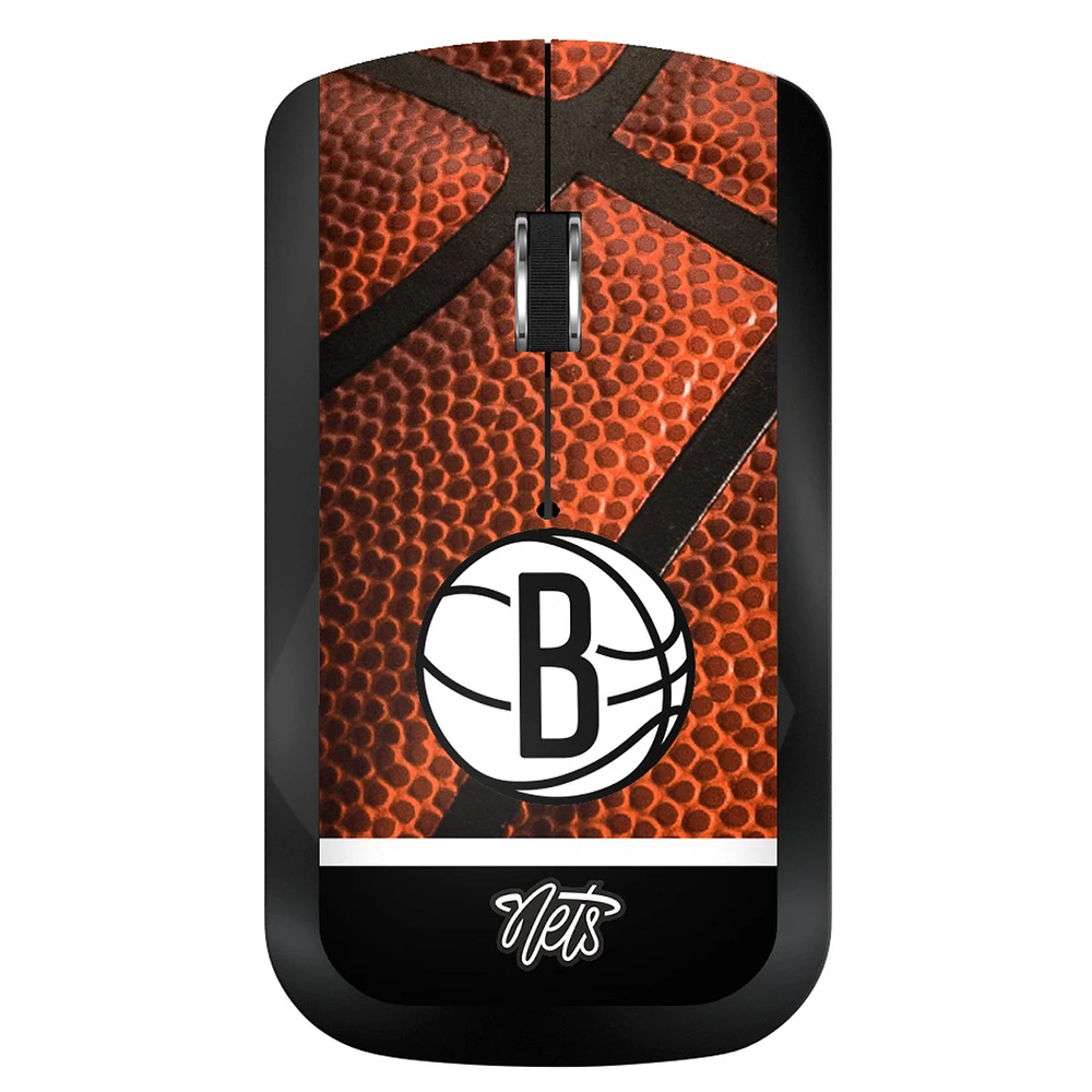Brooklyn Nets Basketball Design Wireless Mouse