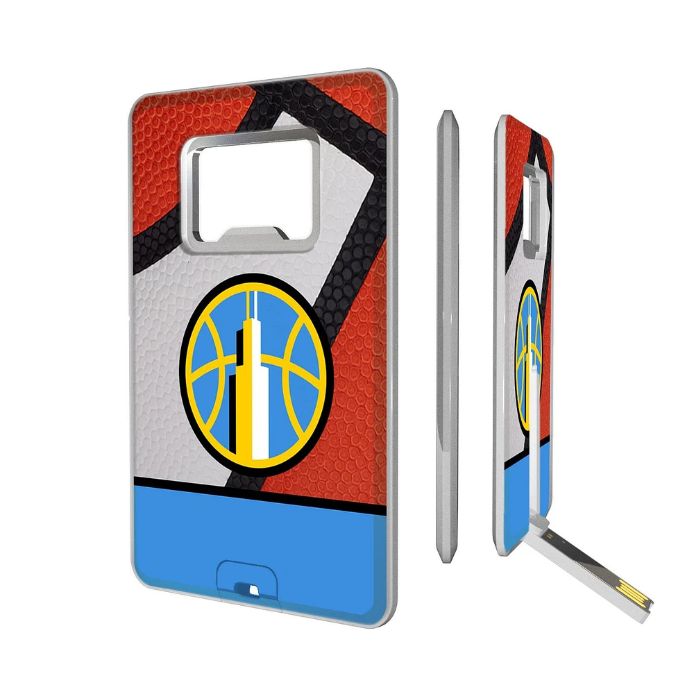 Chicago Sky Basketball Credit Card USB Drive & Bottle Opener