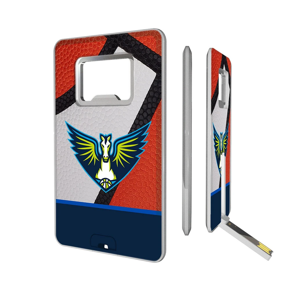 Dallas Wings Basketball Credit Card USB Drive & Bottle Opener