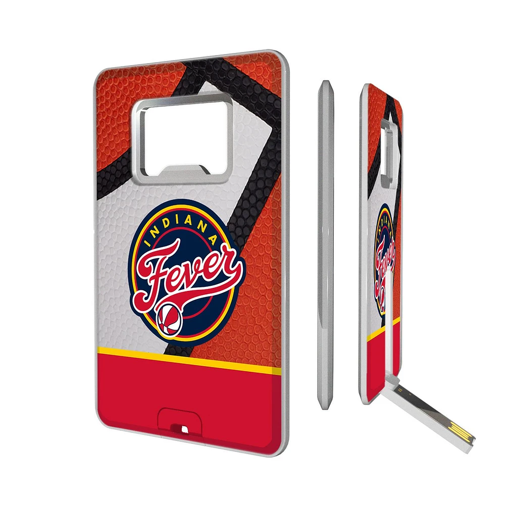 Indiana Fever Basketball Credit Card USB Drive & Bottle Opener