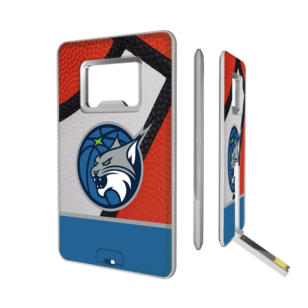 Minnesota Lynx Basketball Credit Card USB Drive & Bottle Opener