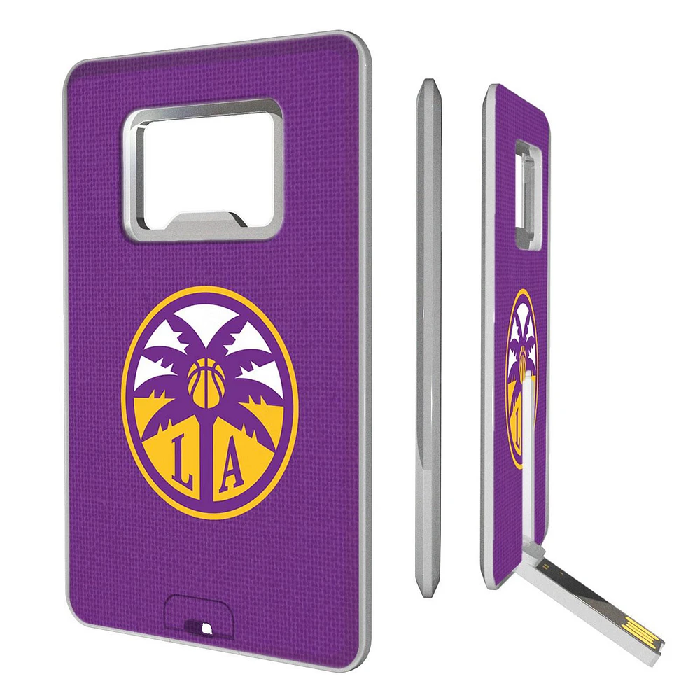 Los Angeles Sparks Credit Card USB Drive & Bottle Opener