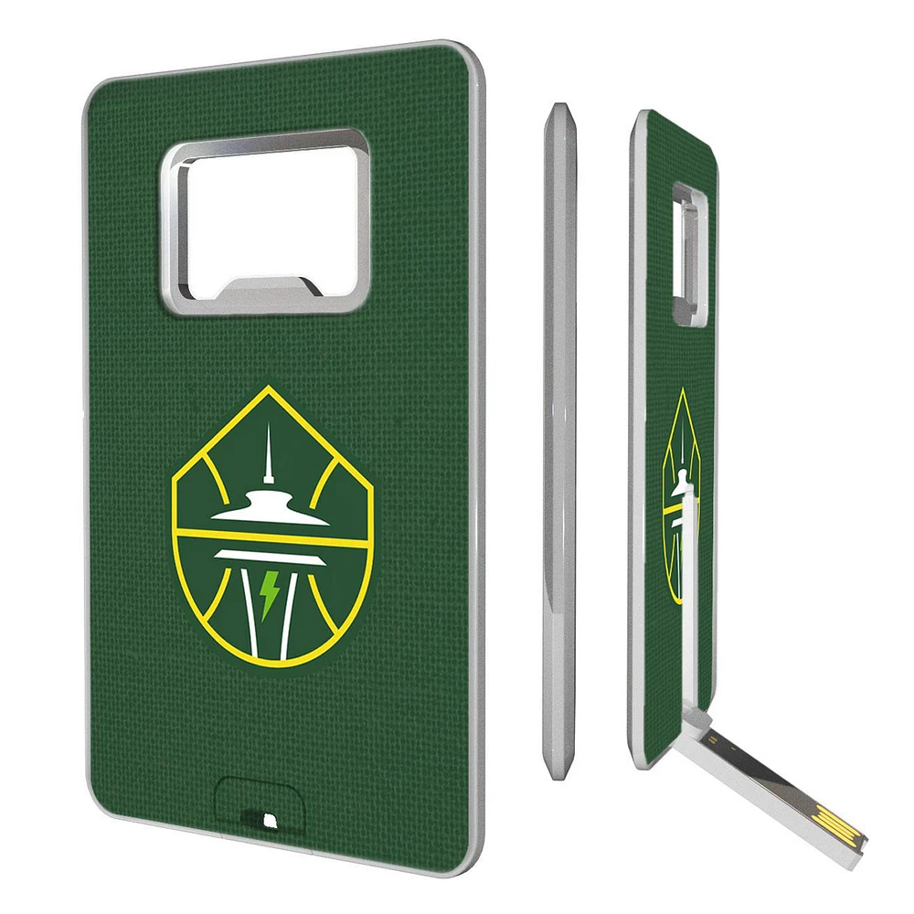 Seattle Storm Credit Card USB Drive & Bottle Opener