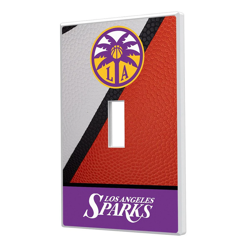Los Angeles Sparks Basketball Single Toggle Lightswitch Plate