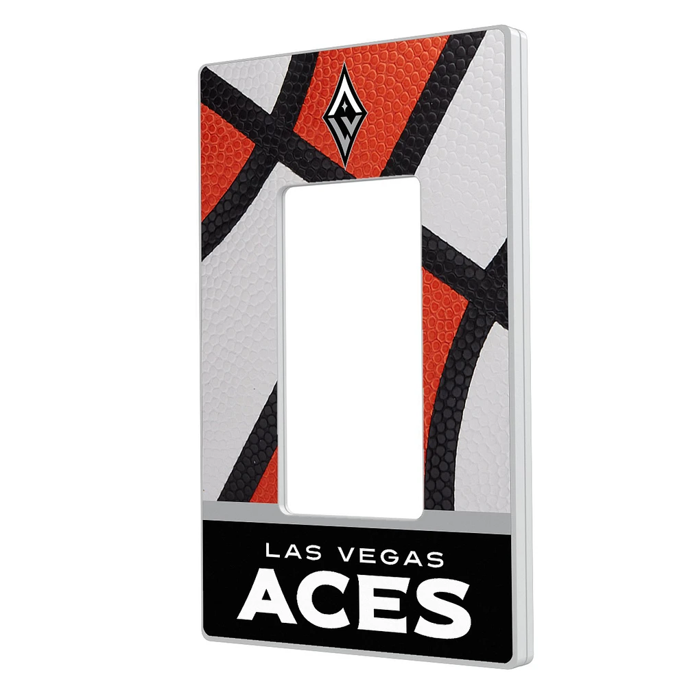 Las Vegas Aces Basketball Single Rocker Lightswitch Plate