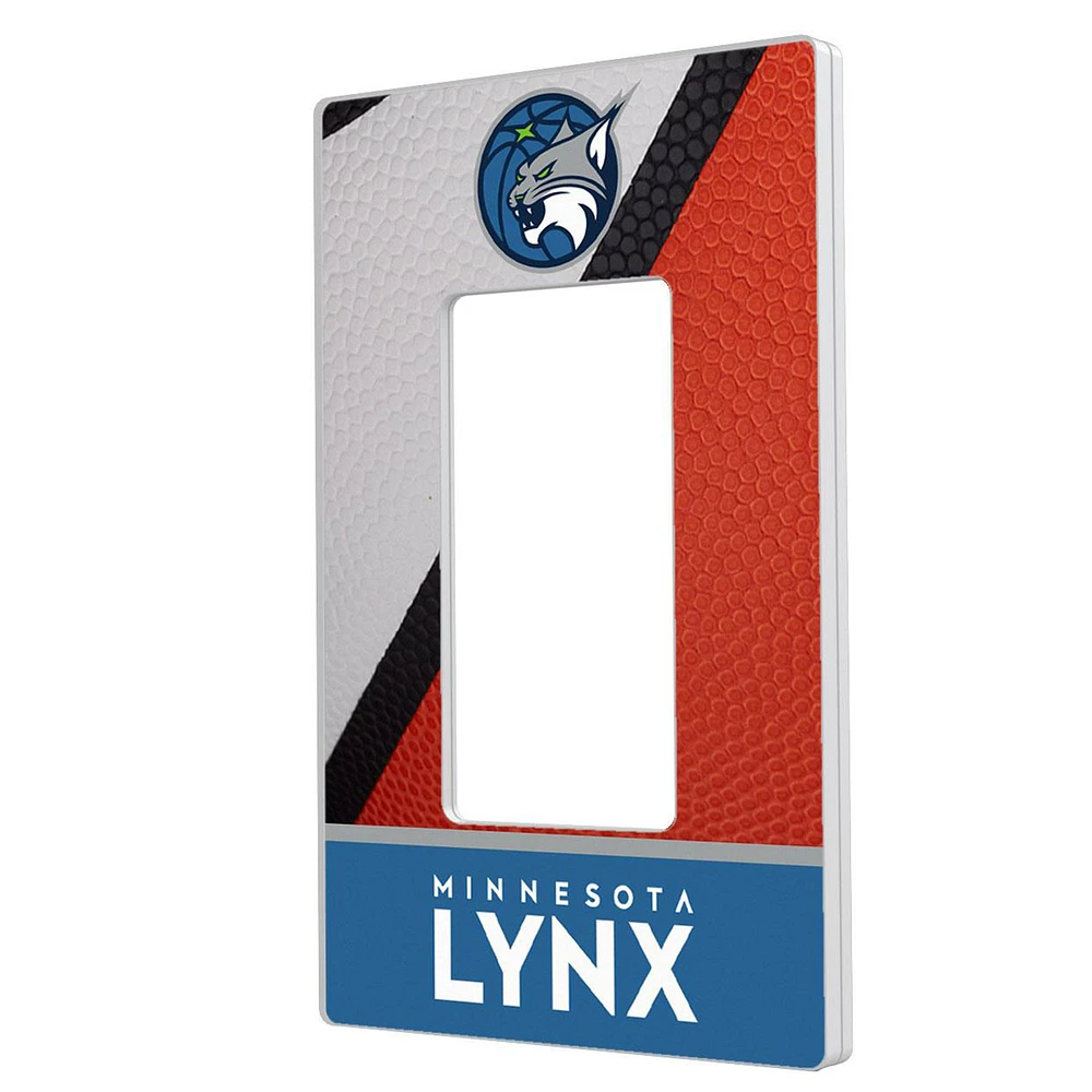 Minnesota Lynx Basketball Single Rocker Lightswitch Plate