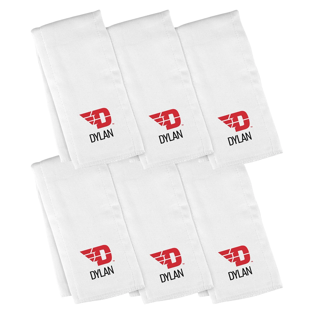 Infant Dayton Flyers Personalized Burp Cloth 6-Pack