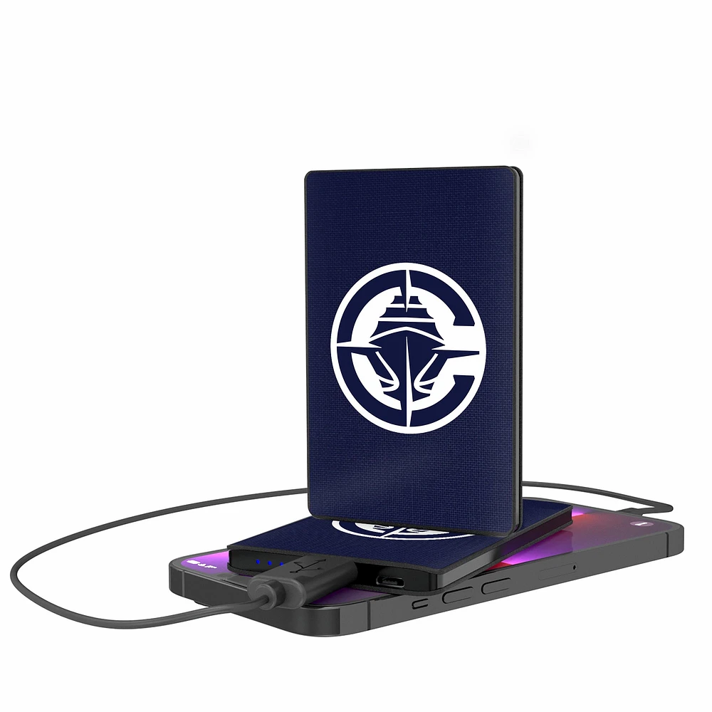 LA Clippers Solid Design 2500mAh Credit Card Powerbank