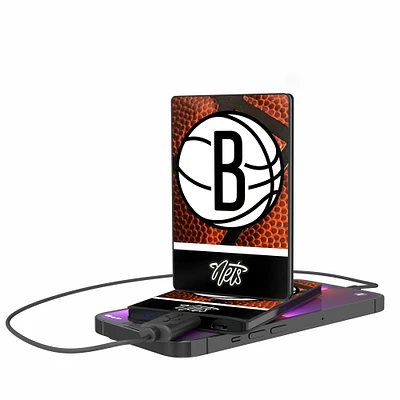 Brooklyn Nets Basketball Design 2500mAh Credit Card Powerbank