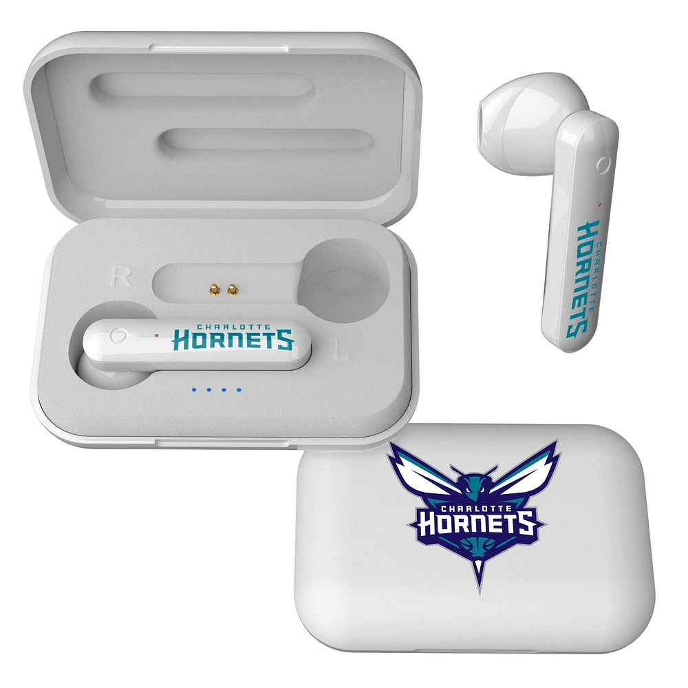 Keyscaper Charlotte Hornets Insignia Wireless Earbuds