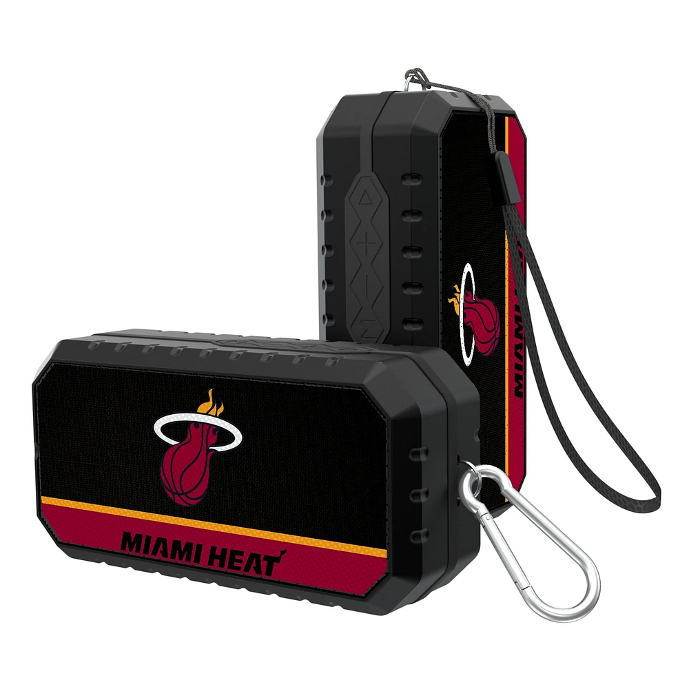 Miami Heat End Zone Water Resistant Bluetooth Speaker