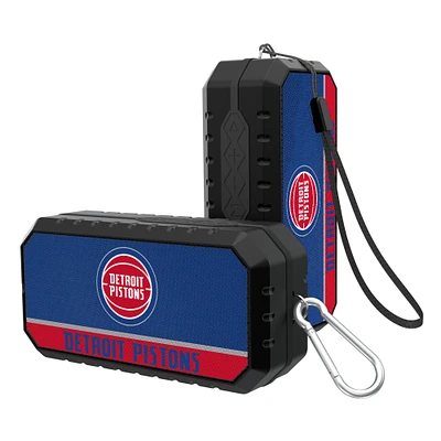 Detroit Pistons End Zone Water Resistant Bluetooth Speaker