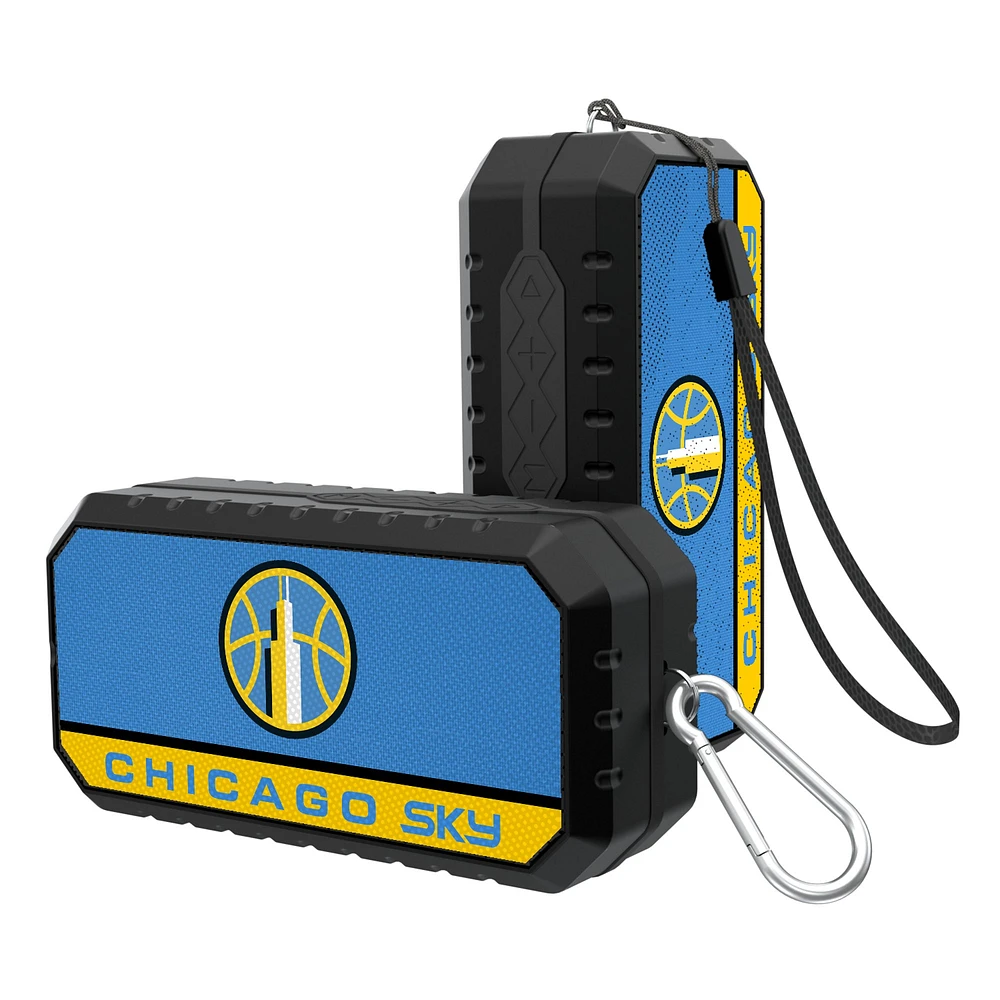 Chicago Sky End Zone Water Resistant Bluetooth Speaker