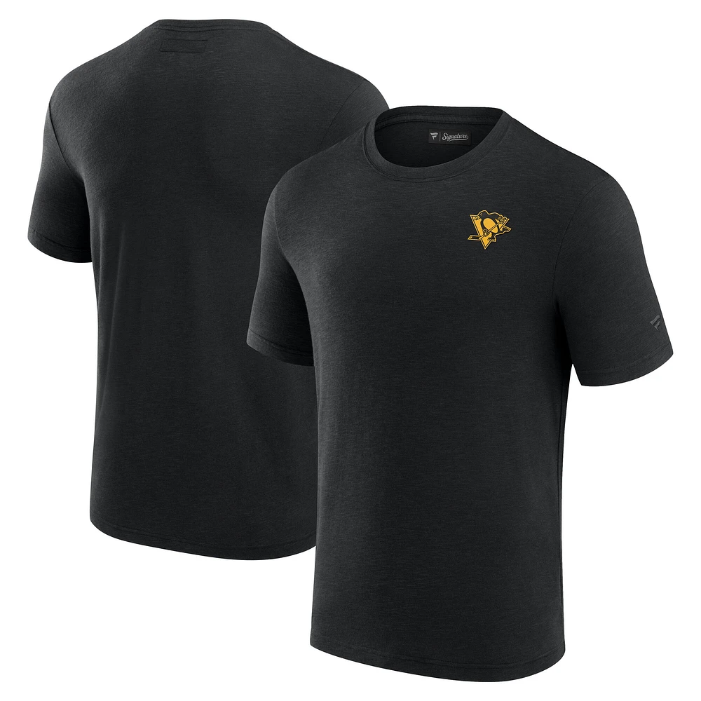 Men's Fanatics Black Pittsburgh Penguins Signature Front Office Modal T-Shirt