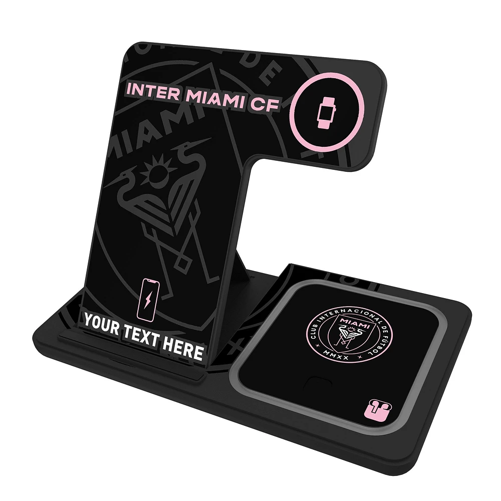 Inter Miami CF Personalized 3-in-1 Charging Station