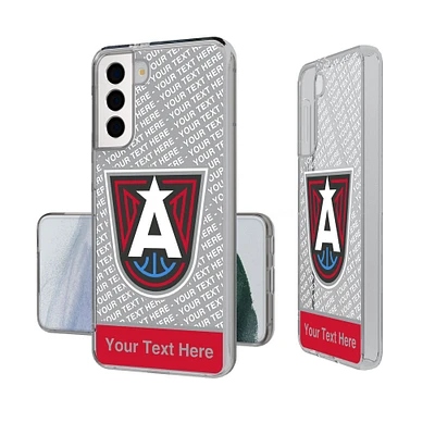 Atlanta Dream Personalized Tilt Design Galaxy Clear Case