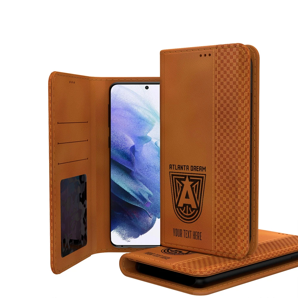 Atlanta Dream Personalized Burn Design Galaxy Folio Case