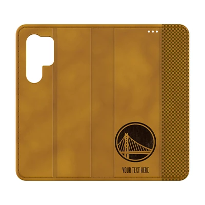 Golden State Warriors Personalized Burn Design Galaxy Folio Case
