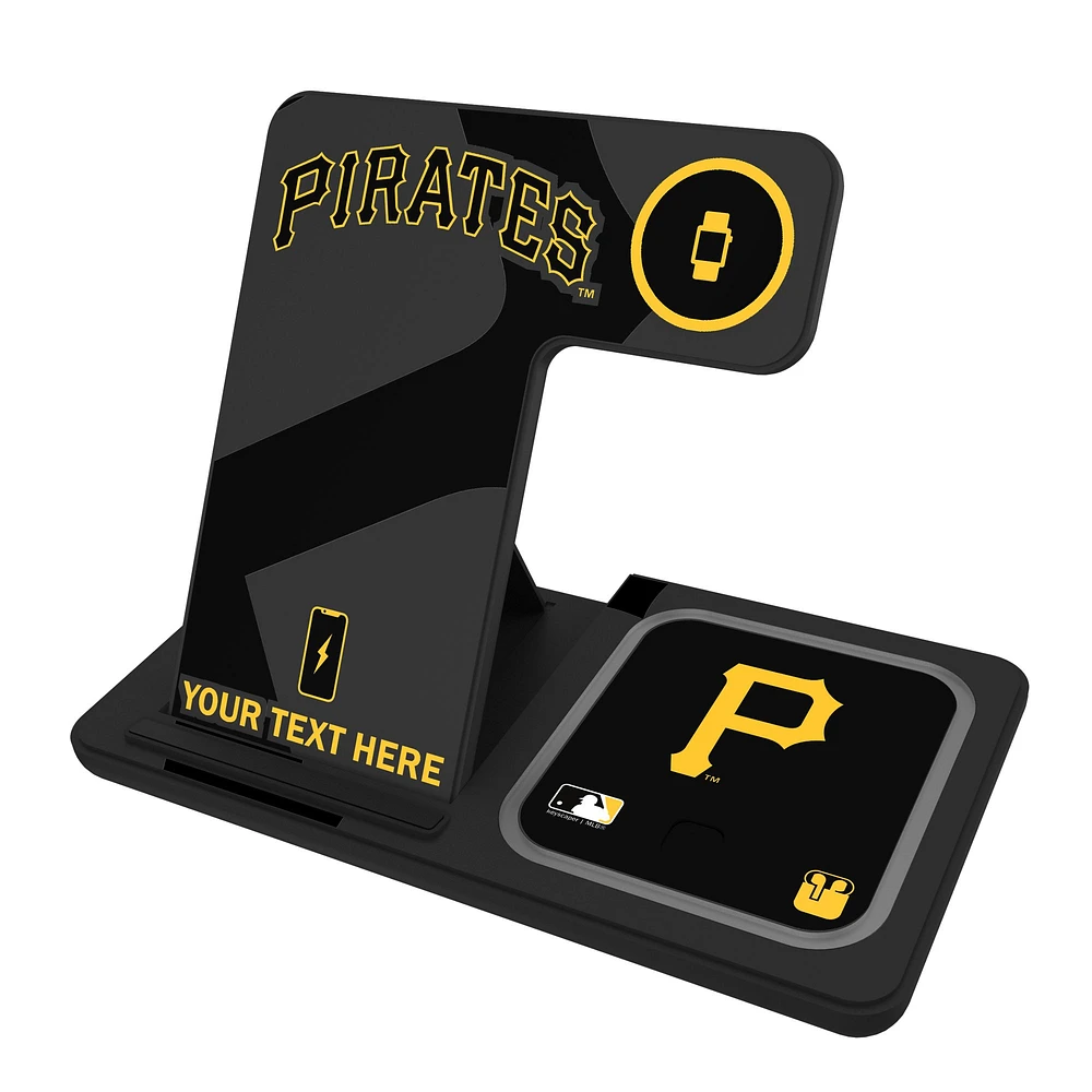 Pittsburgh Pirates Personalized 3-in-1 Charging Station