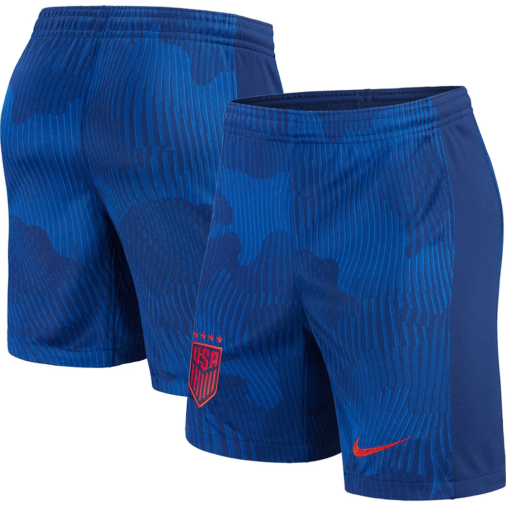 Women's Nike Blue USWNT 2023 Away Stadium Shorts