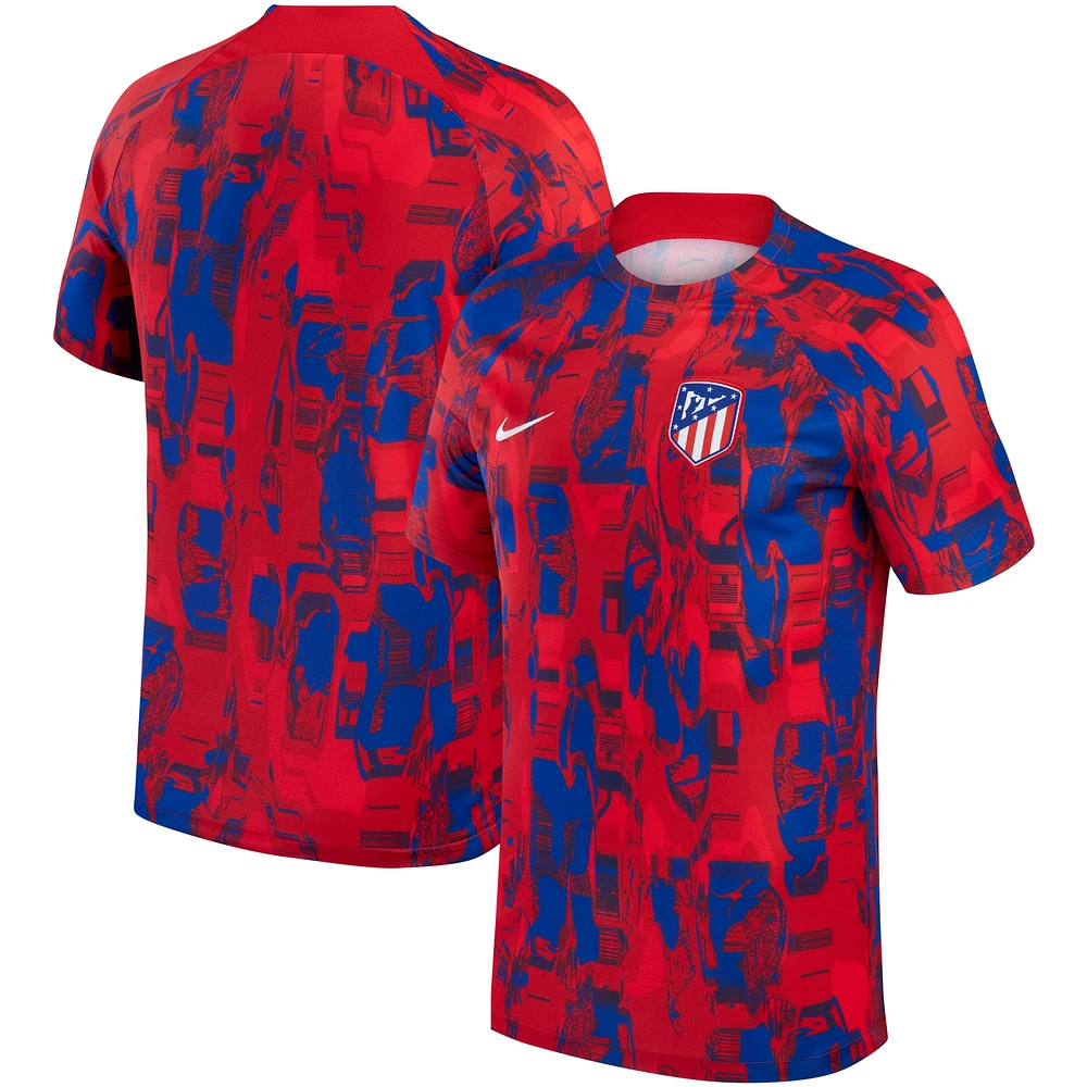 Men's Nike Red Atletico de Madrid 2023/24 Academy Pro Pre-Match Top