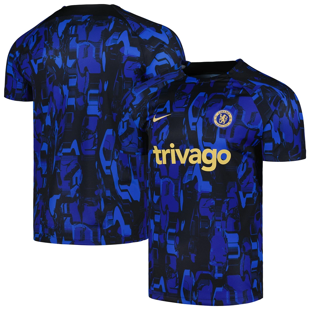Men's Nike Blue Chelsea 2023/24 Academy Pro Pre-Match Top