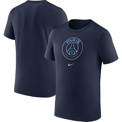 Men's Nike Navy Paris Saint-Germain Crest T-Shirt