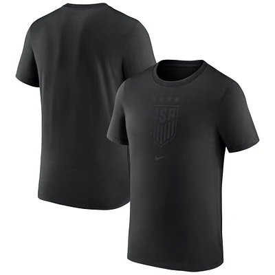 Men's Nike Black USWNT Crest T-Shirt
