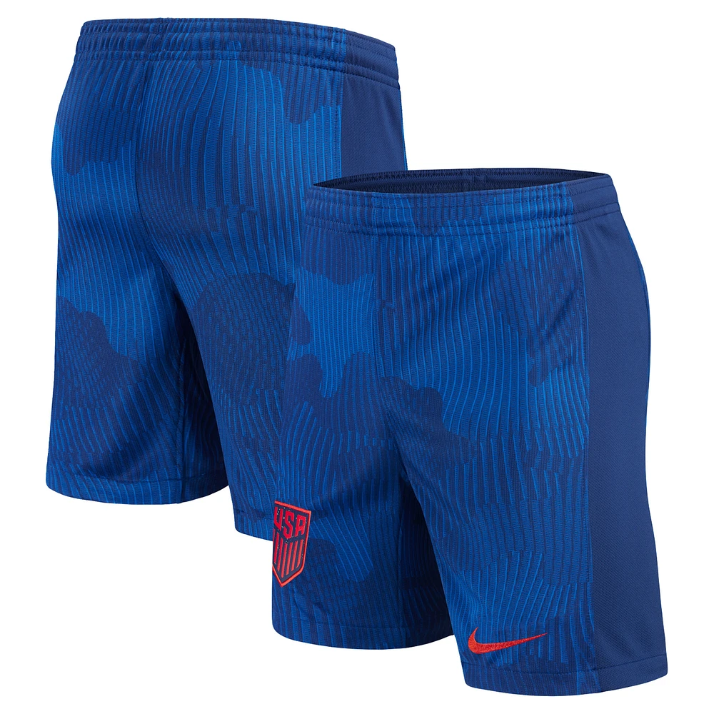 Men's Nike Royal USMNT 2023/24 Away Stadium Performance Shorts