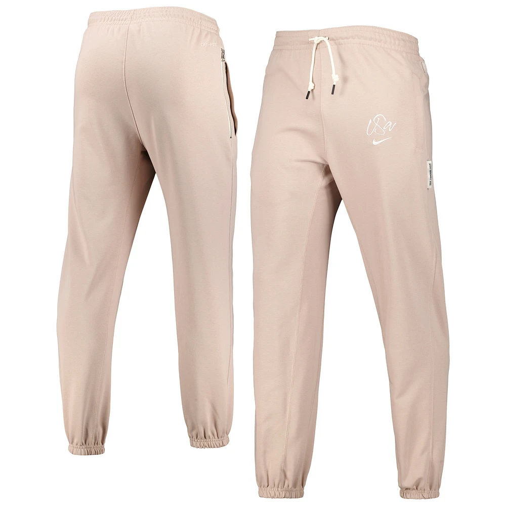 Men's Nike Tan USMNT Standard Issue Performance Pants
