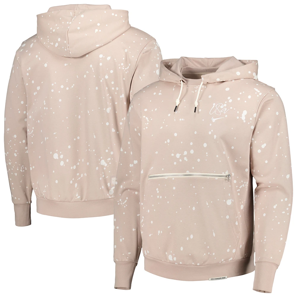 Men's Nike Tan USMNT Standard Issue Pullover Hoodie
