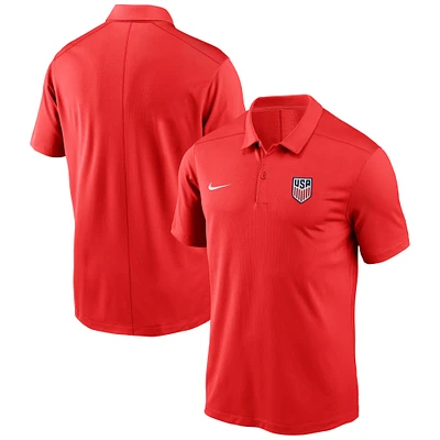 Men's Nike Red USMNT Victory Performance Polo