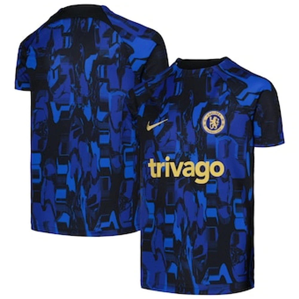 Youth Nike Chelsea 2023/24 Academy Pro Performance Pre-Match Top
