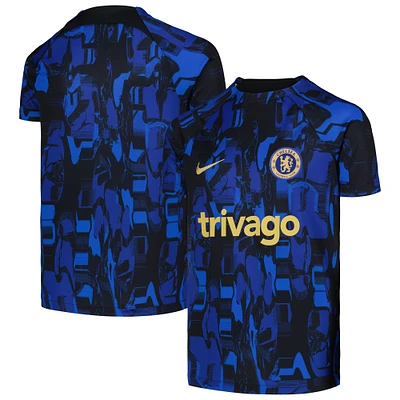 Youth Nike Chelsea 2023/24 Academy Pro Performance Pre-Match Top