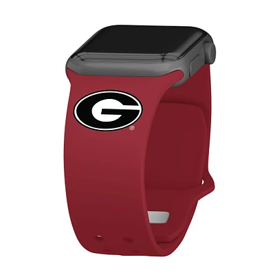 Georgia Bulldogs Logo Silicone Apple Watch Band