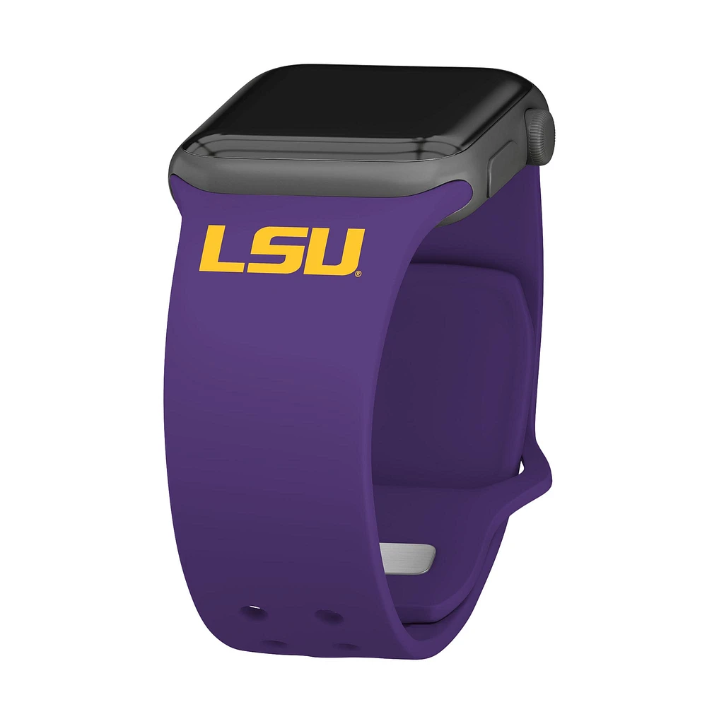 LSU Tigers Logo Silicone Apple Watch Band