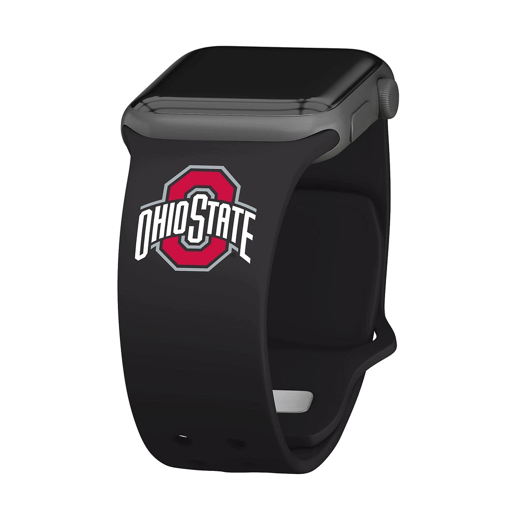 Ohio State Buckeyes Logo Silicone Apple Watch Band