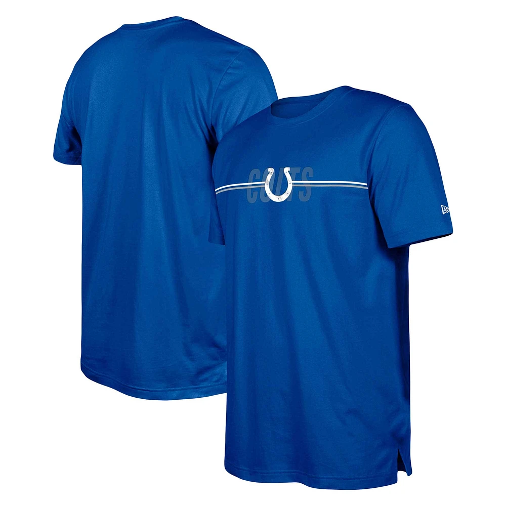 Men's New Era Royal Indianapolis Colts 2023 NFL Training Camp T-Shirt