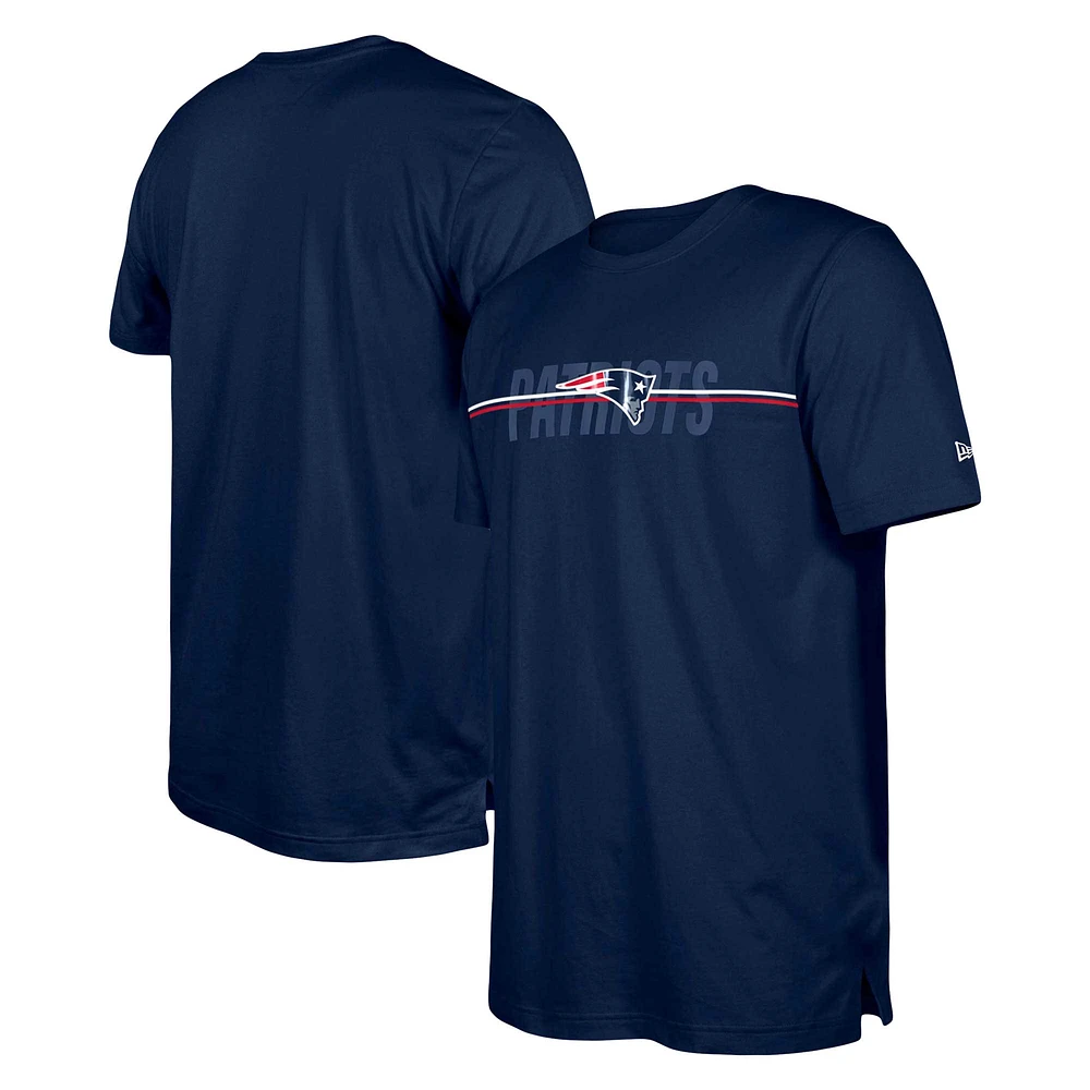 Men's New Era Navy England Patriots 2023 NFL Training Camp T-Shirt