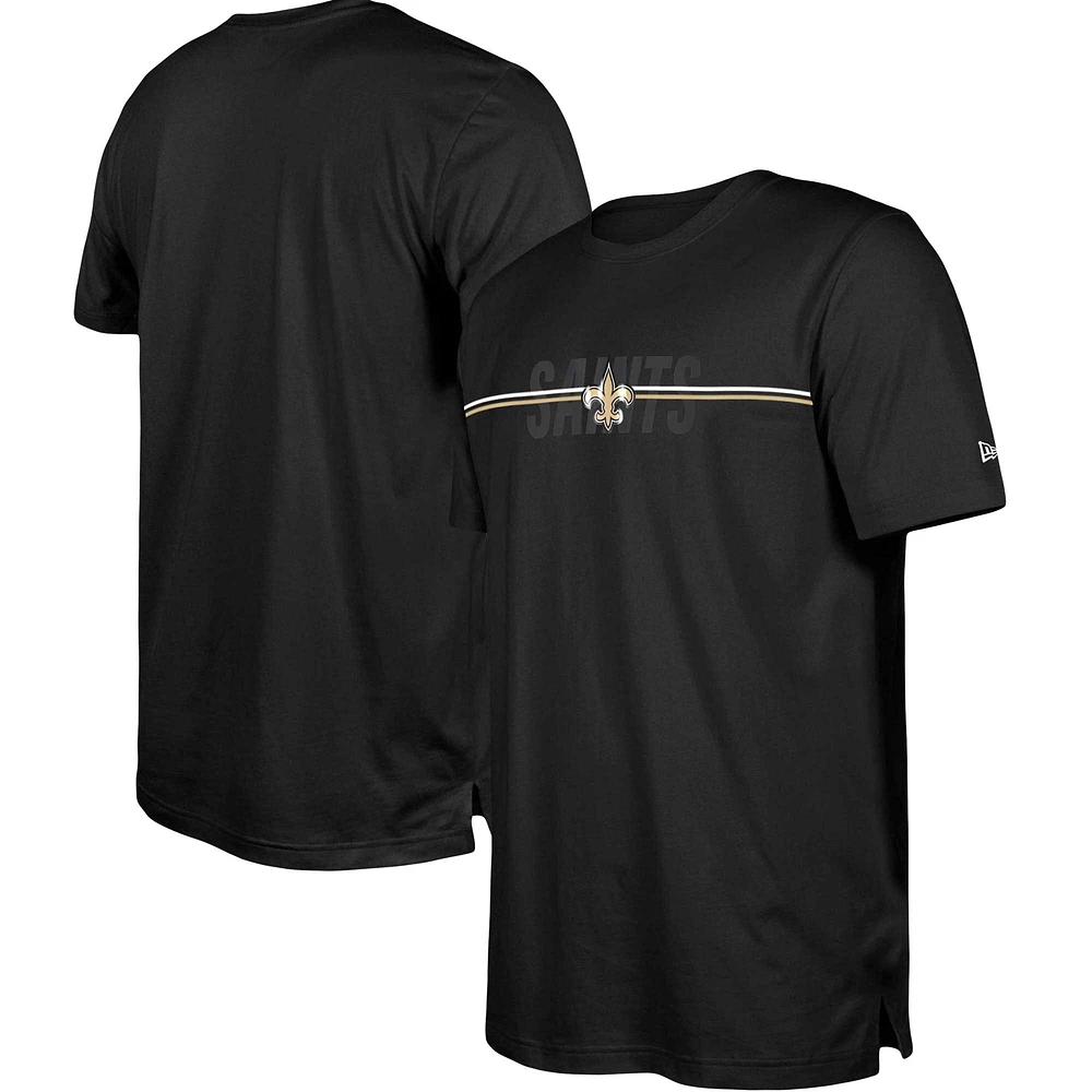 Men's New Era Black New Orleans Saints 2023 NFL Training Camp T-Shirt